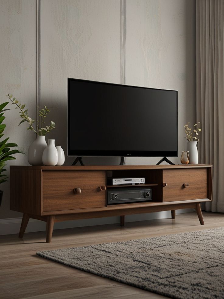 ۱۰ نکته طلایی در انتخاب میز تلویزیون شیک و کاربردی برای دکوراسیون مدرن منزل