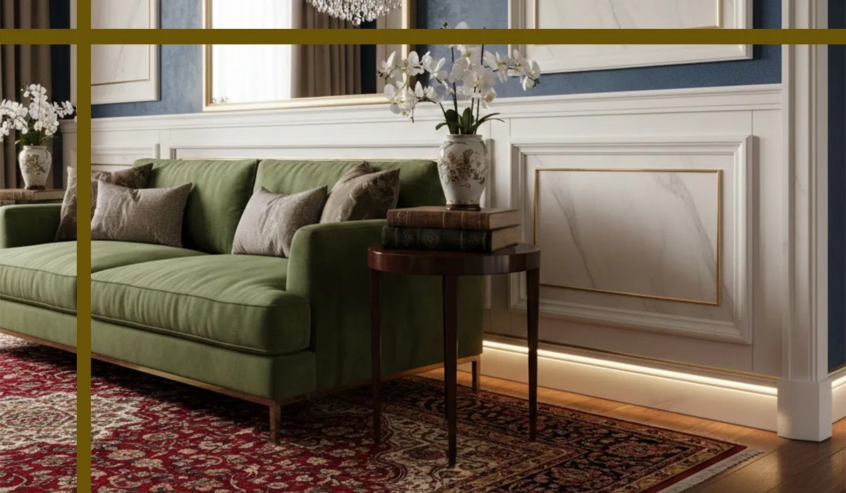 چرا قرنیزهای مدرن انتخابی ایده‌آل برای دکوراسیون منزل هستند؟